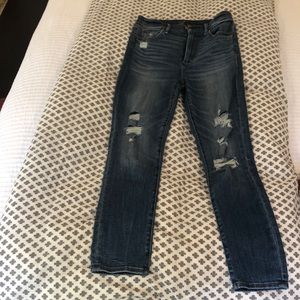 ABERCROMBIE & FITCH TALL High wasted skinny ankle